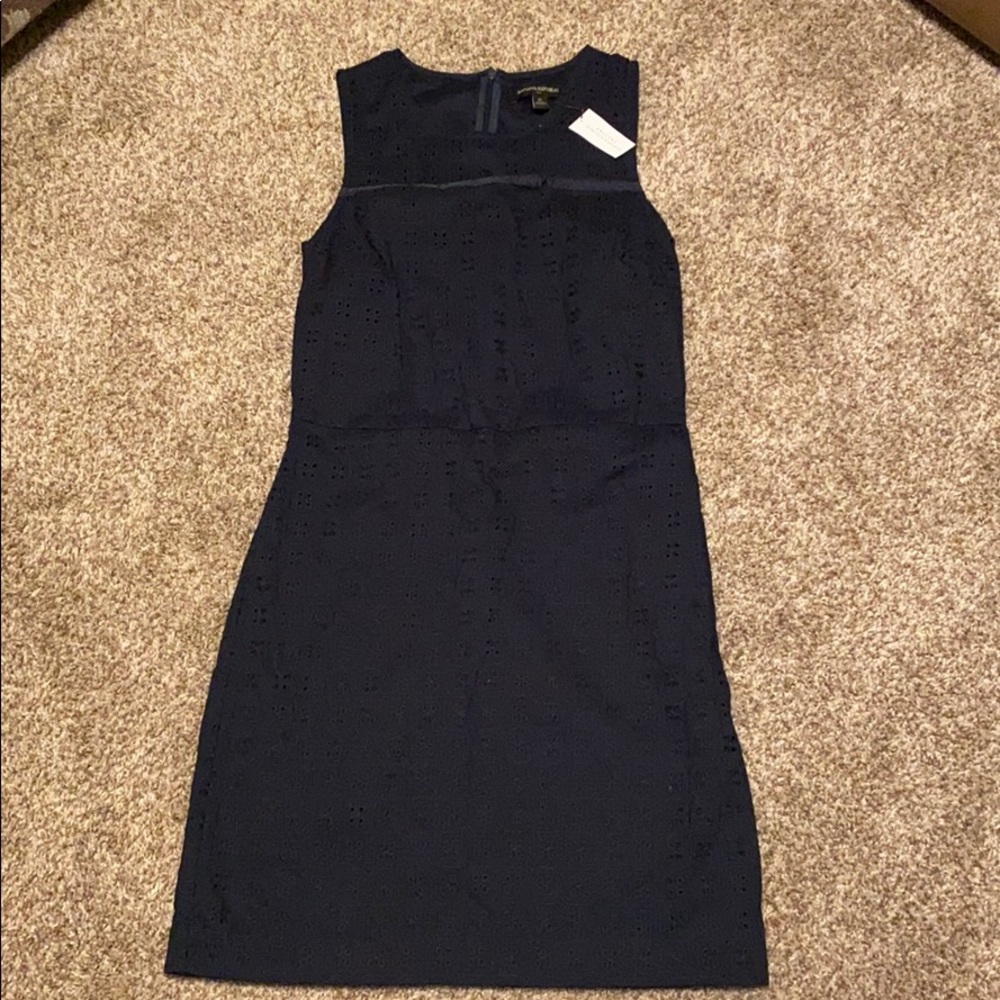 Banana republic navy dress